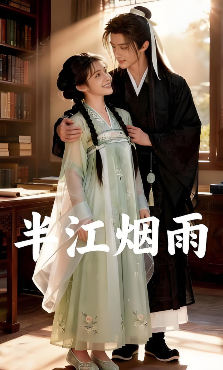 半江烟雨